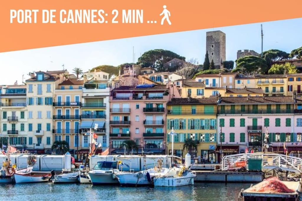 Le Clemenceau By Apirent #Cosy #200M Des Plages #Wifi カンヌ エクステリア 写真
